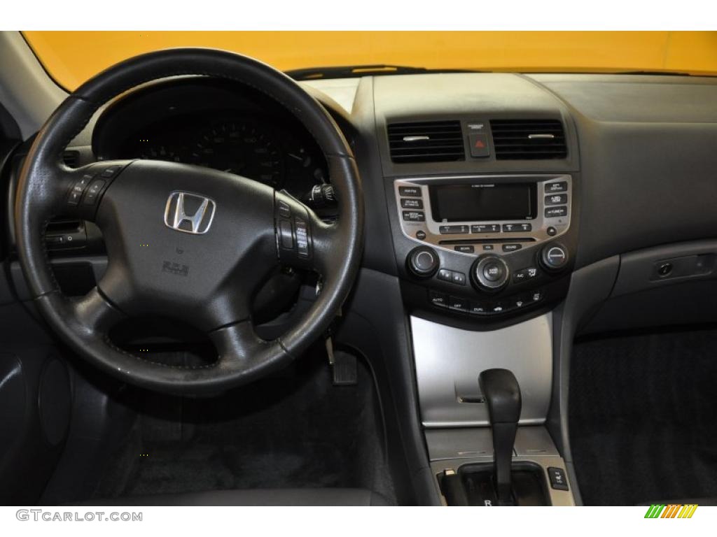 2006 Accord EX-L Sedan - Royal Blue Pearl / Gray photo #7