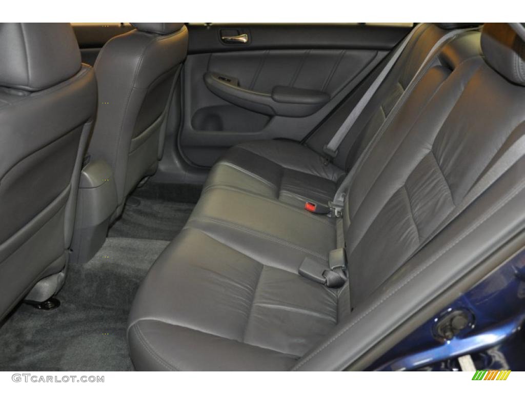 2006 Accord EX-L Sedan - Royal Blue Pearl / Gray photo #14