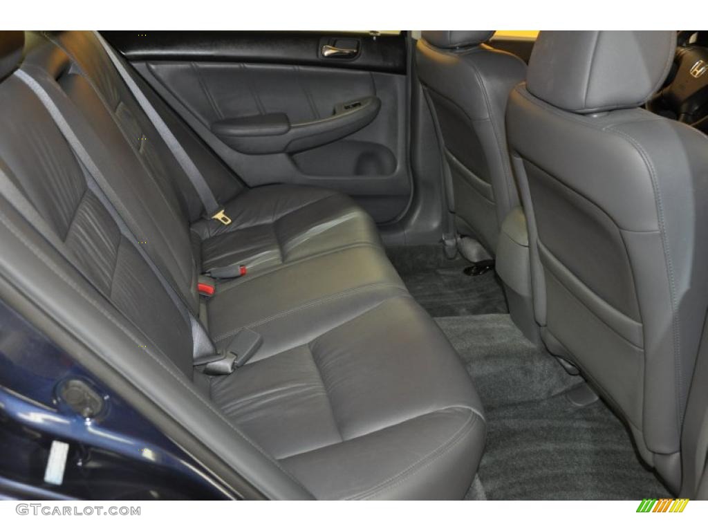 2006 Accord EX-L Sedan - Royal Blue Pearl / Gray photo #16