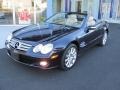 2007 Capri Blue Metallic Mercedes-Benz SL 550 Roadster  photo #2