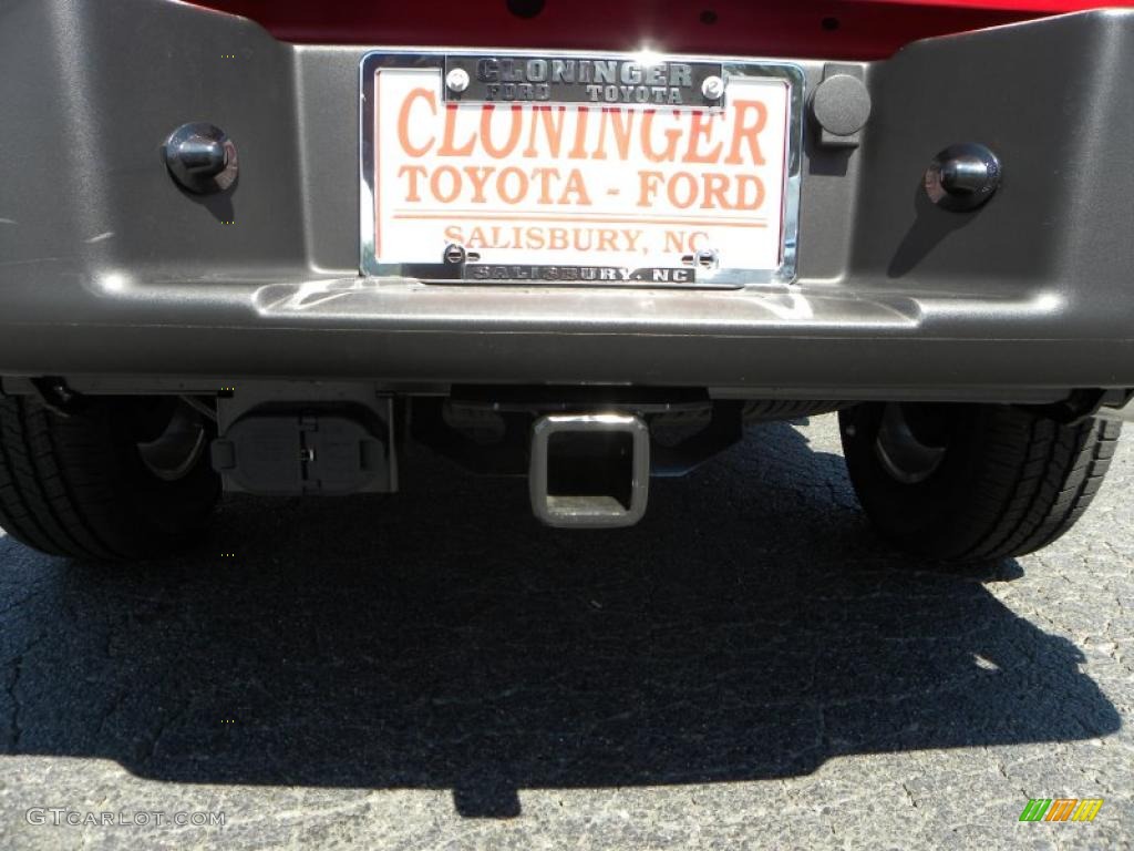 2010 F150 XLT SuperCrew 4x4 - Red Candy Metallic / Medium Stone photo #16