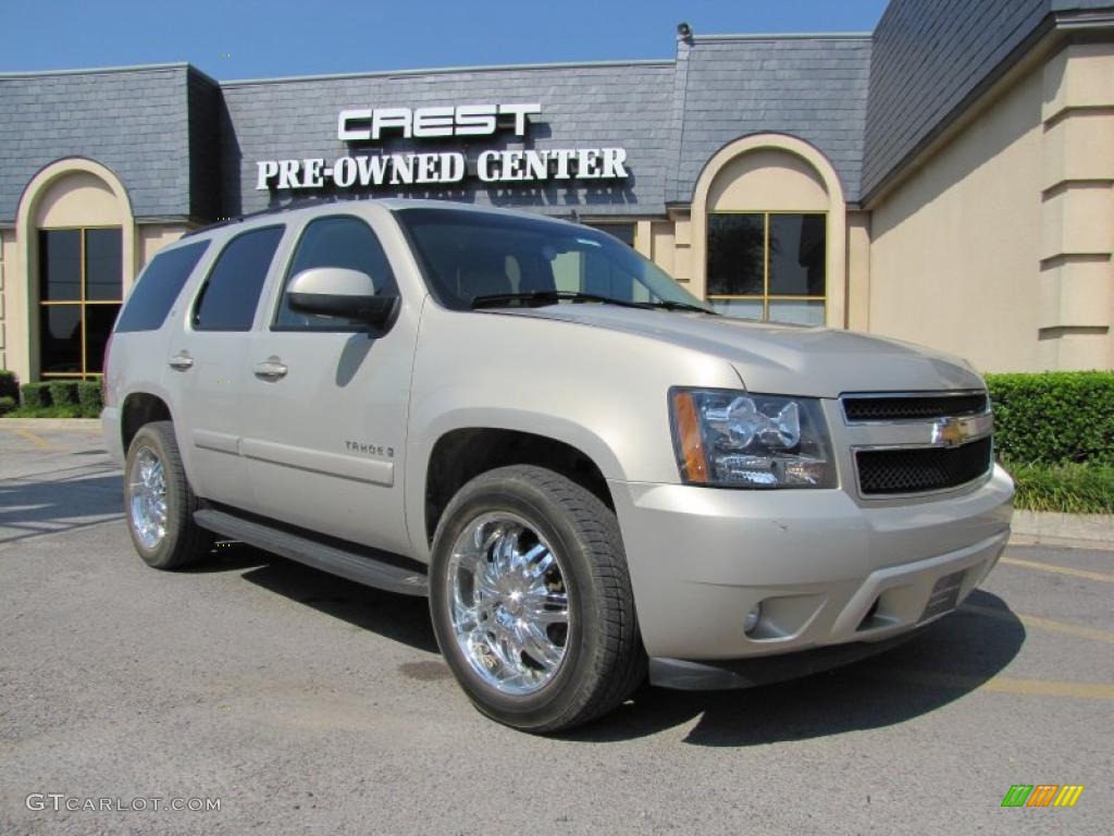 2007 Tahoe LT - Gold Mist Metallic / Light Cashmere/Ebony photo #1