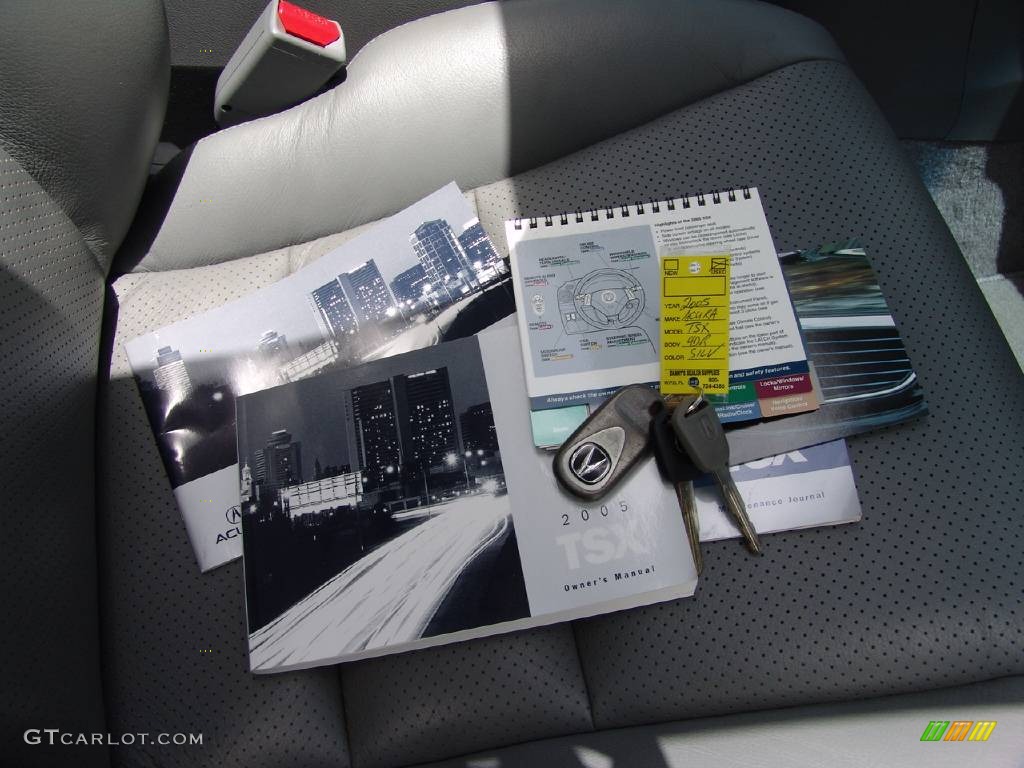 2005 TSX Sedan - Satin Silver Metallic / Quartz photo #29