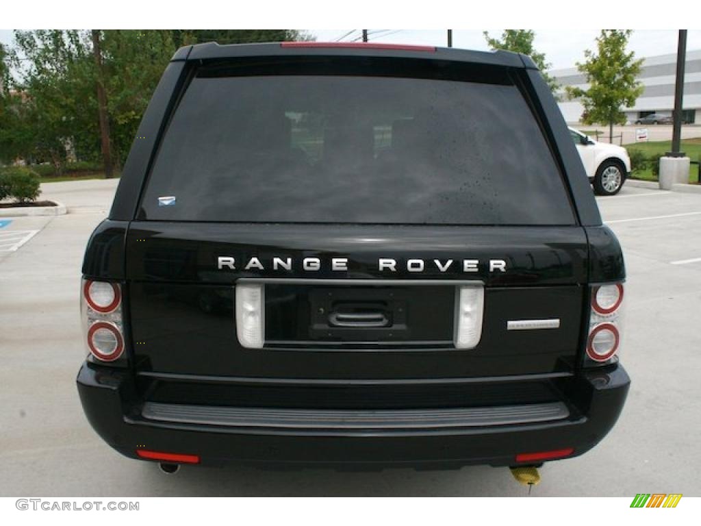 2011 Range Rover Supercharged - Santorini Black Metallic / Jet Black/Jet Black photo #9