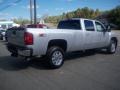 2011 Sheer Silver Metallic Chevrolet Silverado 3500HD LTZ Crew Cab 4x4  photo #5