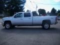 2011 Sheer Silver Metallic Chevrolet Silverado 3500HD LTZ Crew Cab 4x4  photo #8