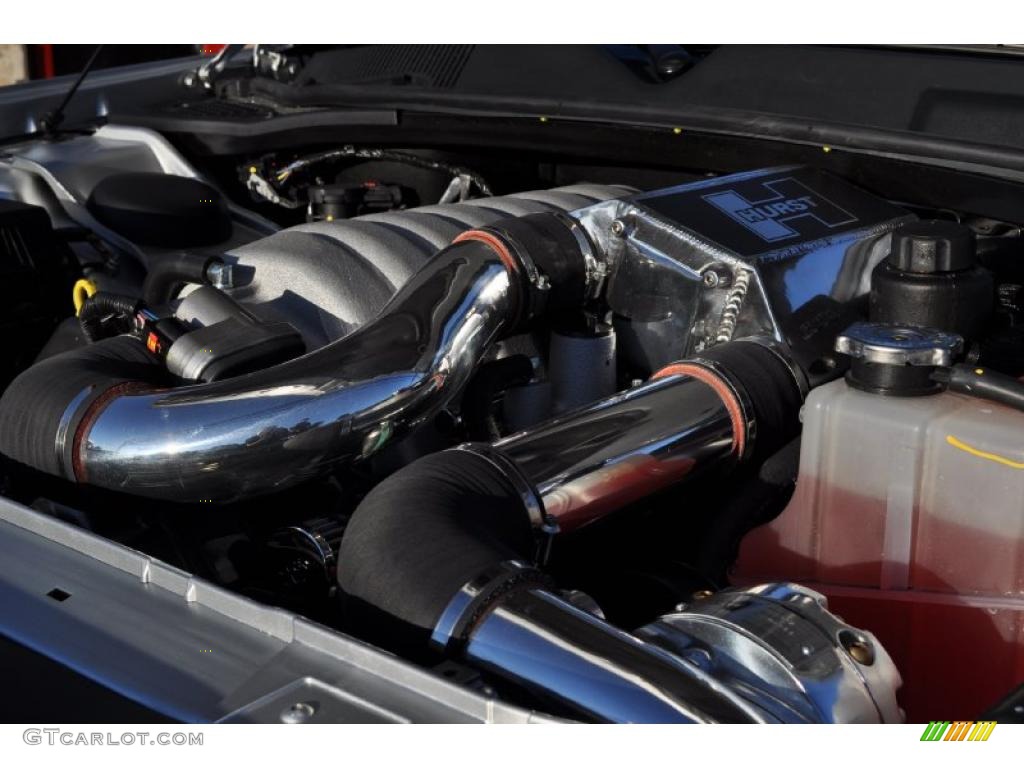 2010 Dodge Challenger SRT8 Hurst Heritage Series Supercharged Convertible 6.1 Liter SRT HEMI Hurst Vortech Supercharged OHV 16-Valve VVT V8 Engine Photo #36801189