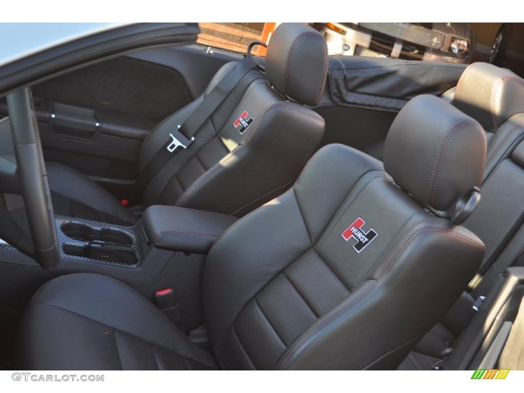 2010 Dodge Challenger SRT8 Hurst Heritage Series Supercharged Convertible Interior Color Photos