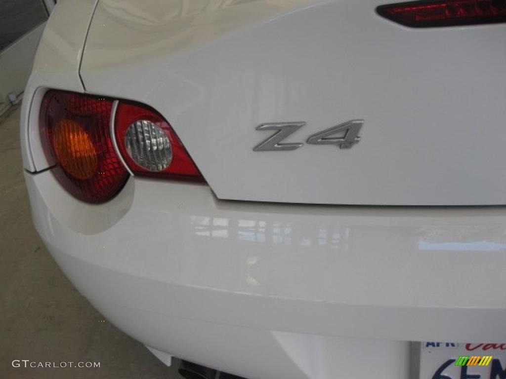 2003 Z4 3.0i Roadster - Alpine White / Beige photo #5