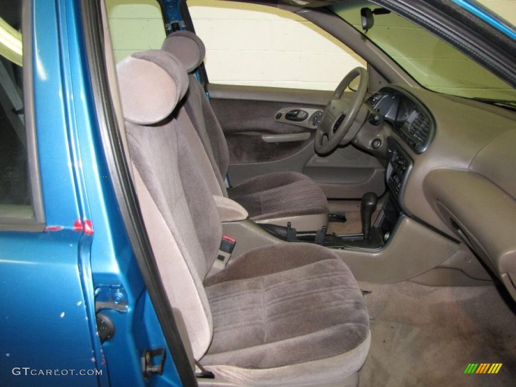 1996 Contour GL - Bright Blue Metallic / Beige photo #14