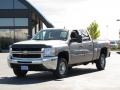 2008 Graystone Metallic Chevrolet Silverado 2500HD LT Crew Cab 4x4  photo #2