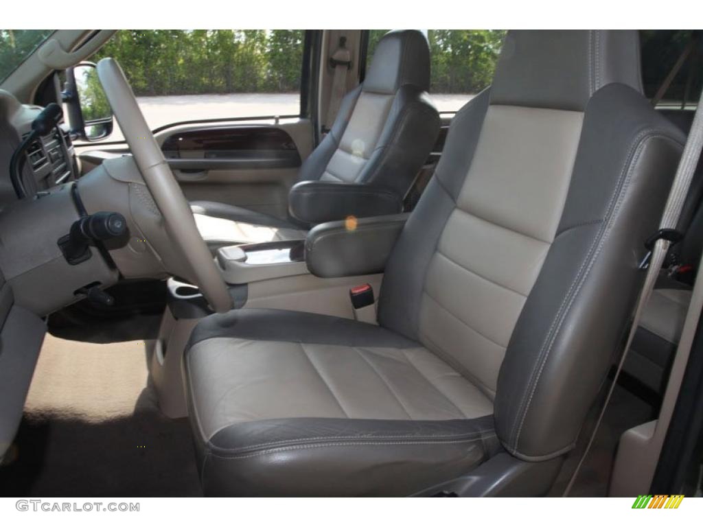 Medium Parchment Interior 2003 Ford Excursion Eddie Bauer Photo #36809517