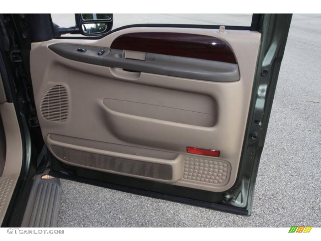 2003 Ford Excursion Eddie Bauer Medium Parchment Door Panel Photo #36809817