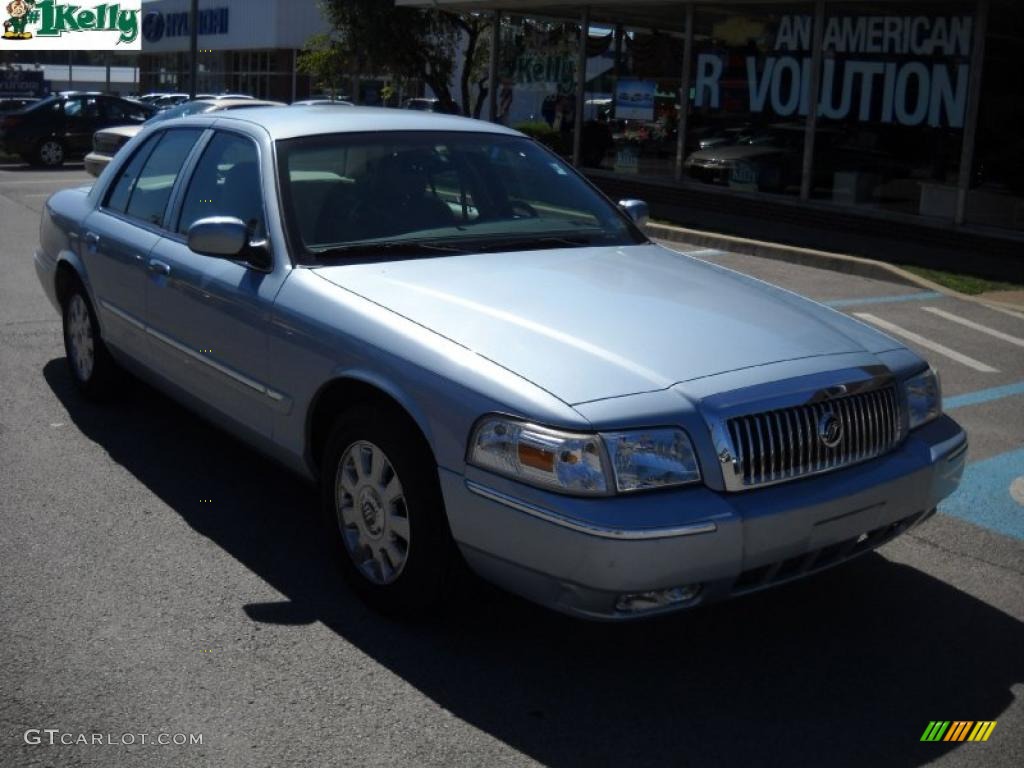 2006 Grand Marquis LS - Light Ice Blue Metallic / Medium Light Stone photo #1