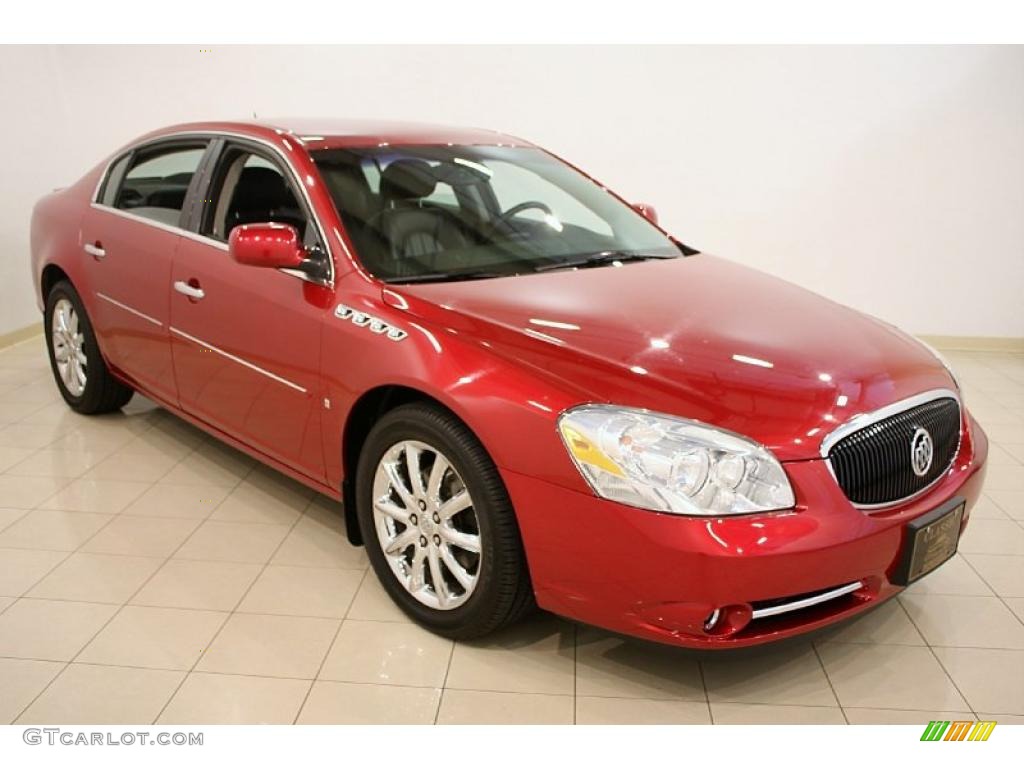 Crimson Red Pearl Buick Lucerne