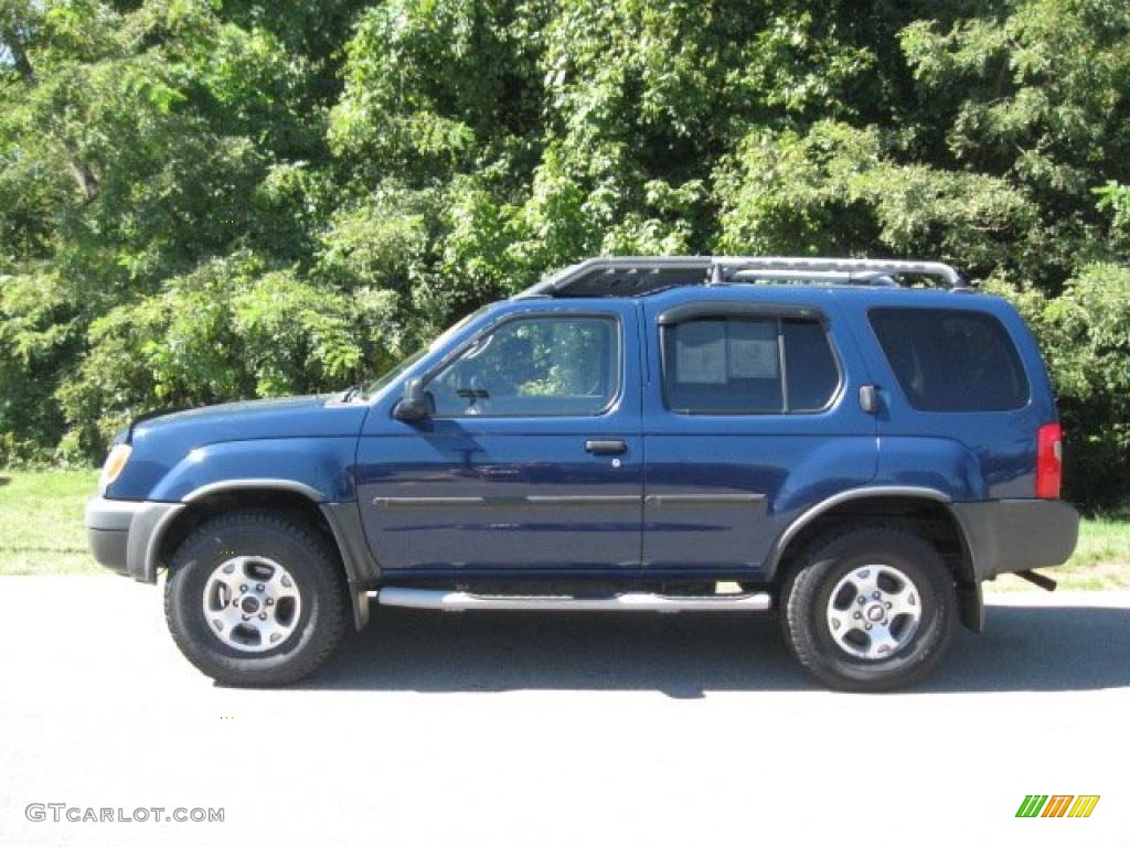 2001 Xterra SE V6 4x4 - Just Blue Metallic / Dusk Gray photo #6
