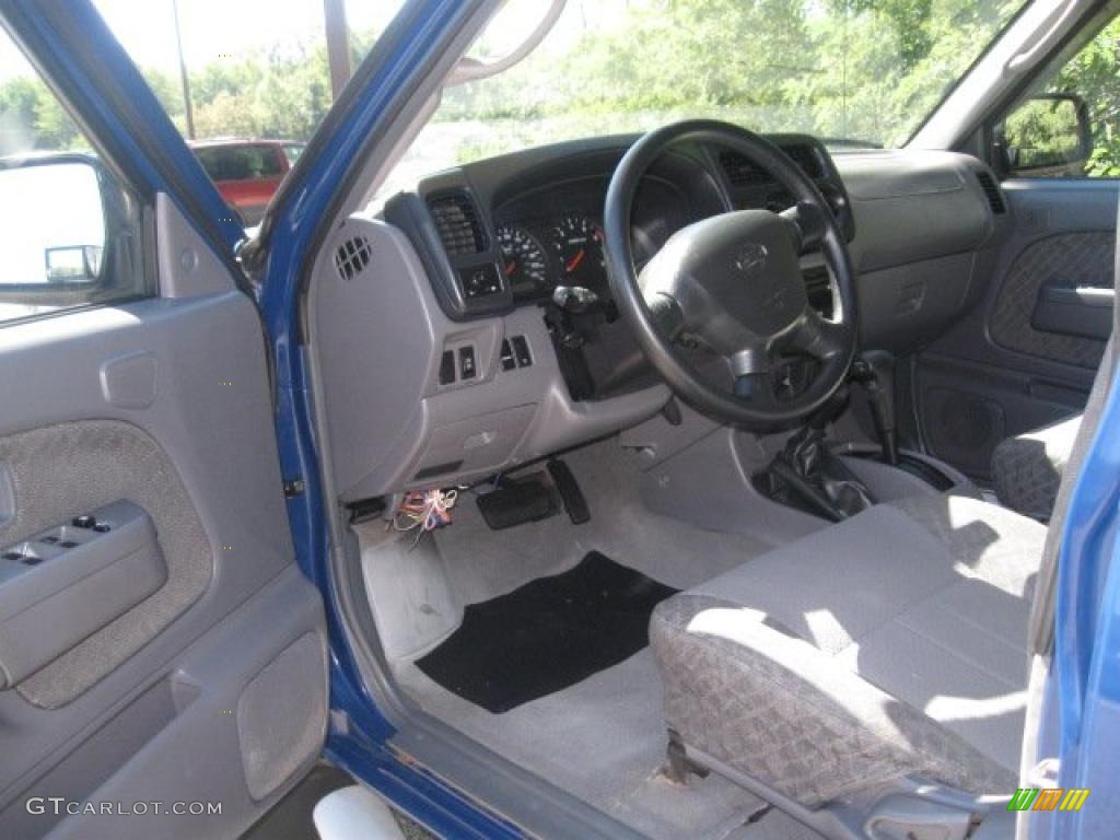 2001 Xterra SE V6 4x4 - Just Blue Metallic / Dusk Gray photo #12