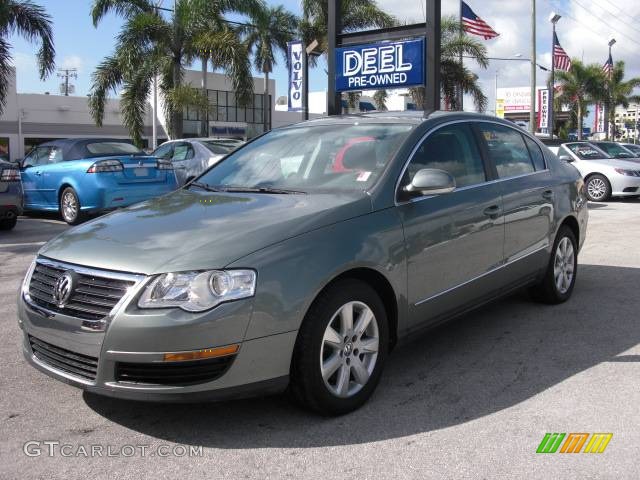 2006 Passat 2.0T Sedan - Granite Green Metallic / Black photo #1