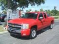 Victory Red - Silverado 1500 LT Extended Cab Photo No. 1