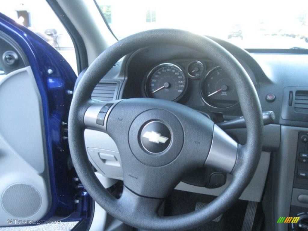 2007 Cobalt LS Coupe - Laser Blue Metallic / Gray photo #19