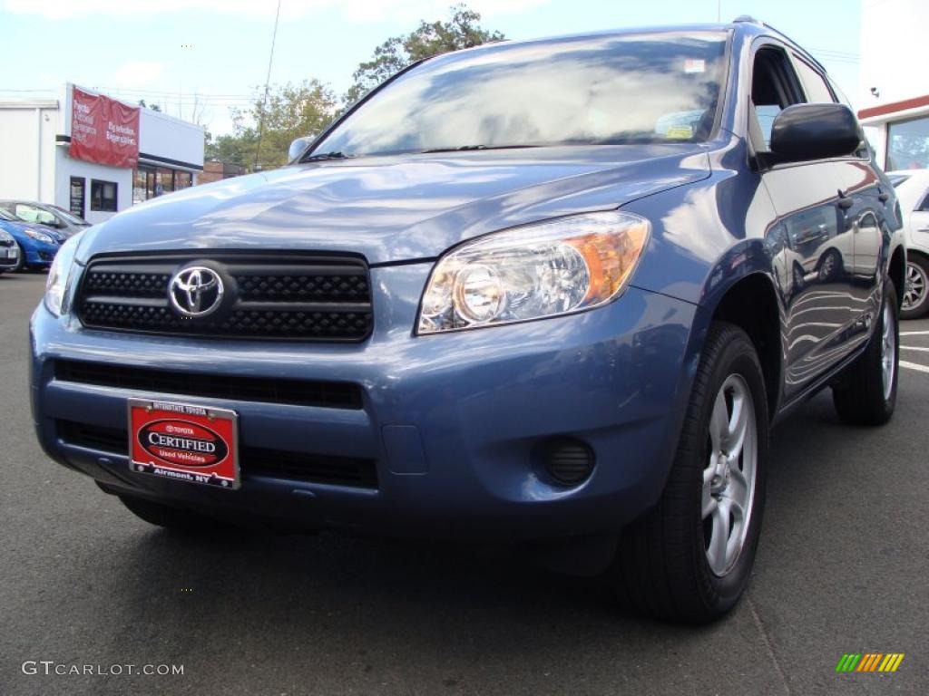 2007 RAV4 4WD - Pacific Blue Metallic / Ash Gray photo #3