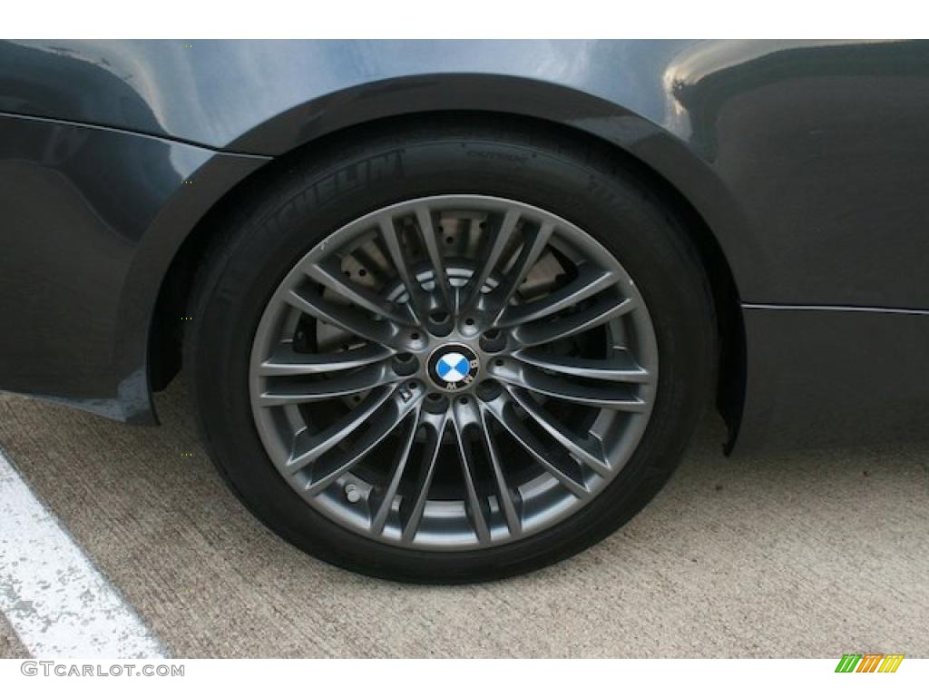 2008 M3 Coupe - Sparkling Graphite Metallic / Black photo #29
