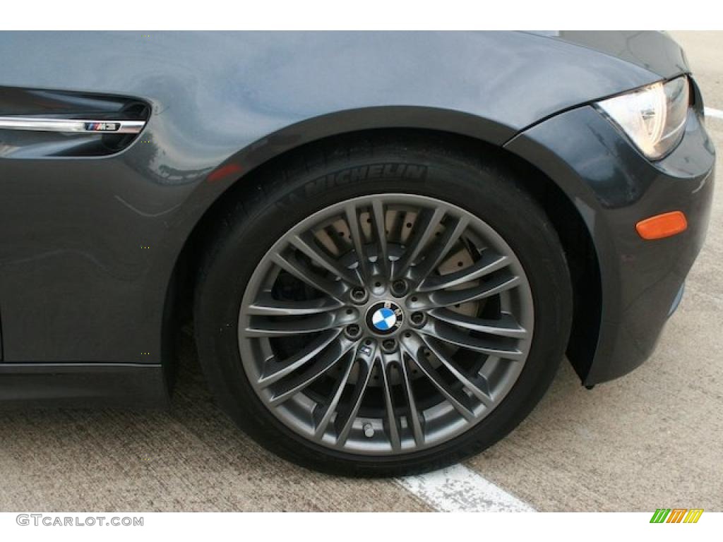 2008 M3 Coupe - Sparkling Graphite Metallic / Black photo #30