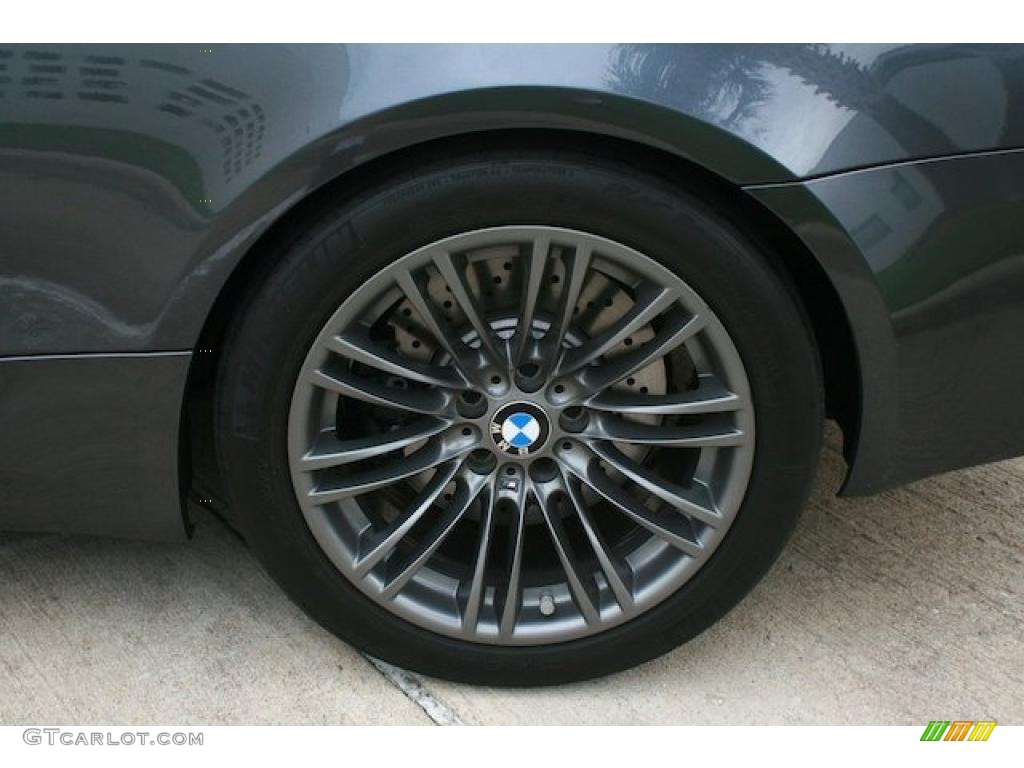 2008 M3 Coupe - Sparkling Graphite Metallic / Black photo #31