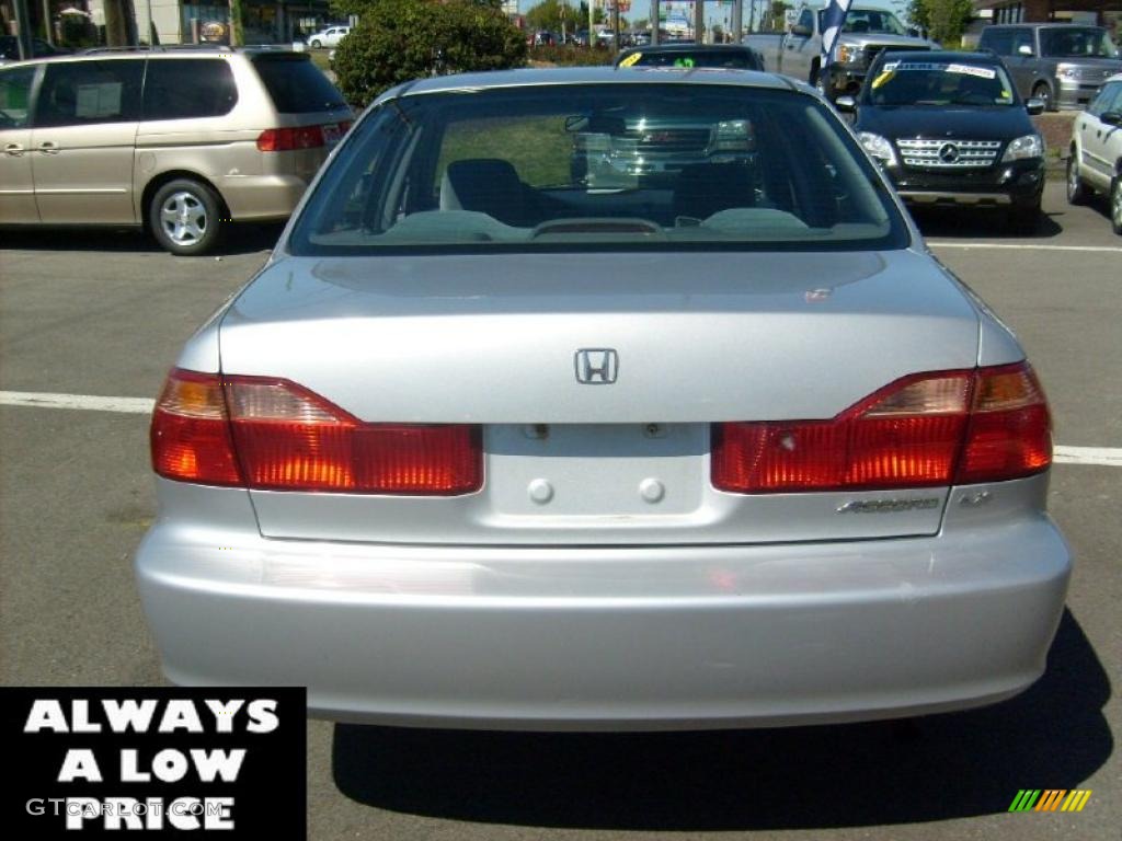 1999 Accord LX Sedan - Satin Silver Metallic / Gray photo #6