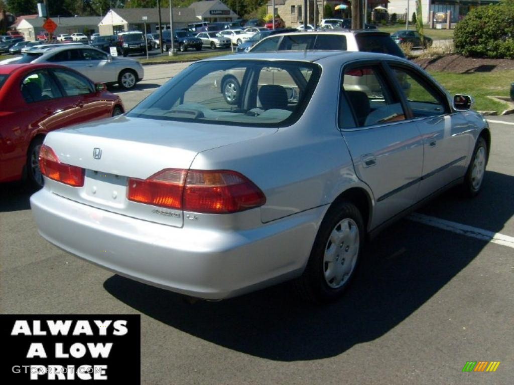 1999 Accord LX Sedan - Satin Silver Metallic / Gray photo #7