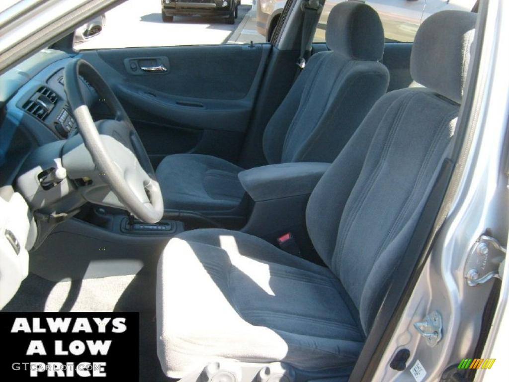 1999 Accord LX Sedan - Satin Silver Metallic / Gray photo #10