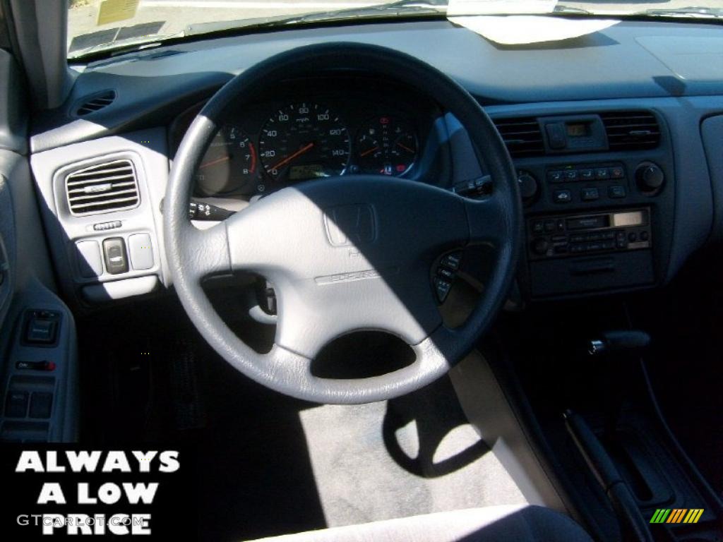 1999 Accord LX Sedan - Satin Silver Metallic / Gray photo #14