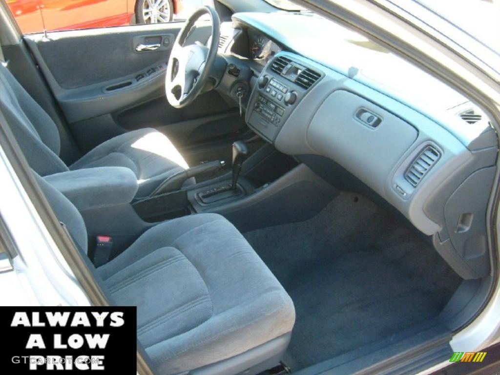 1999 Accord LX Sedan - Satin Silver Metallic / Gray photo #17
