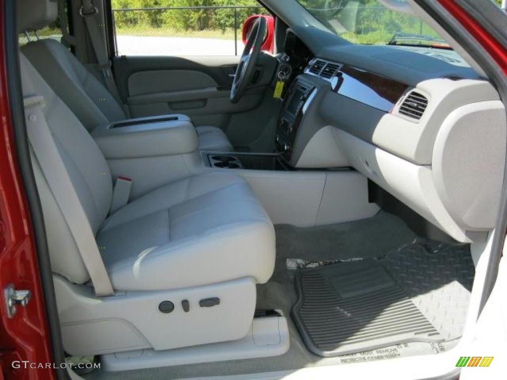 2010 Silverado 1500 LTZ Crew Cab 4x4 - Victory Red / Light Titanium/Dark Titanium photo #24