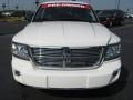 2008 Bright White Dodge Dakota Laramie Crew Cab 4x4  photo #2