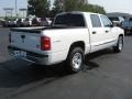 2008 Bright White Dodge Dakota Laramie Crew Cab 4x4  photo #4