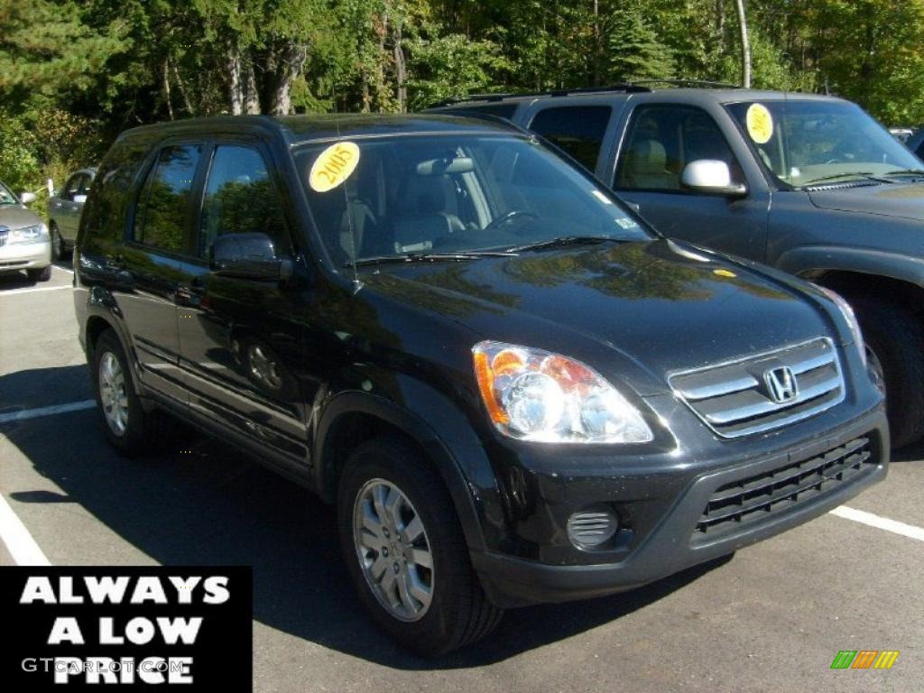 2005 CR-V Special Edition 4WD - Nighthawk Black Pearl / Black photo #1