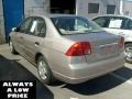 Titanium Metallic - Civic LX Sedan Photo No. 3