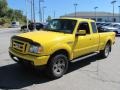 Screaming Yellow - Ranger Sport SuperCab 4x4 Photo No. 7