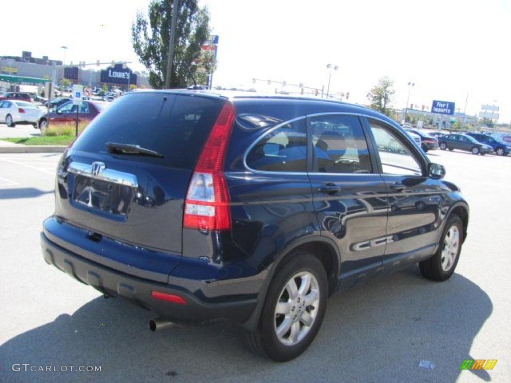 2009 CR-V EX-L 4WD - Royal Blue Pearl / Gray photo #4