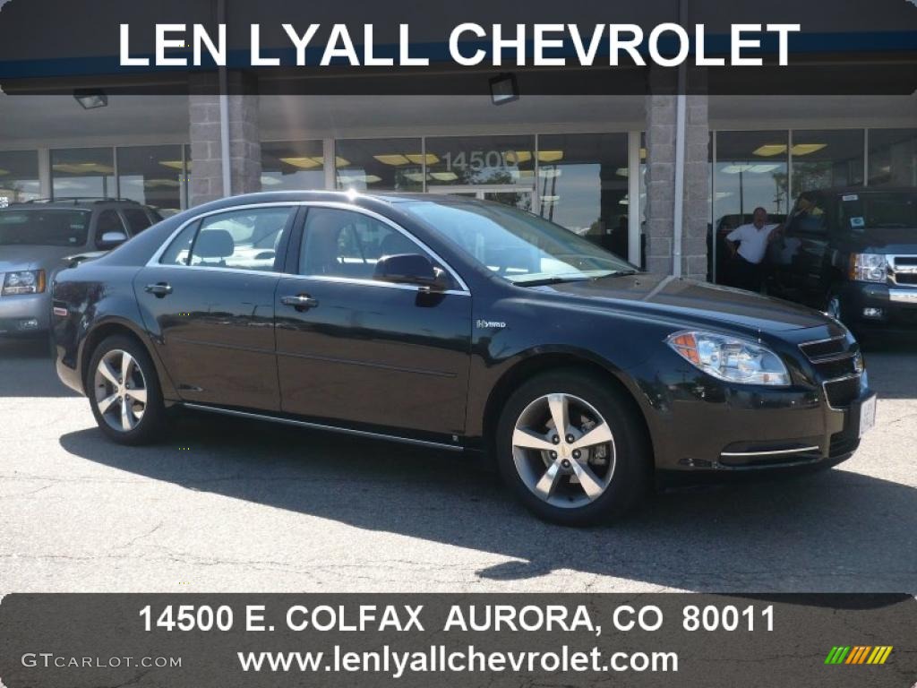 Black Granite Metallic Chevrolet Malibu