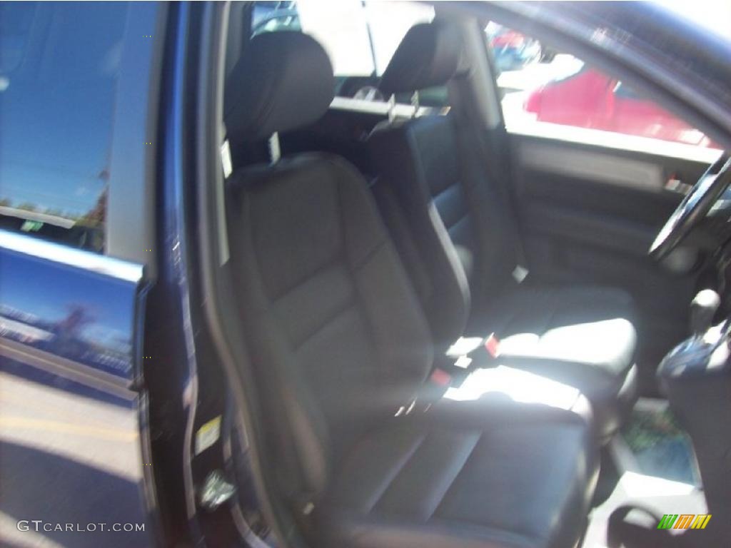 2008 CR-V EX-L 4WD - Royal Blue Pearl / Black photo #15