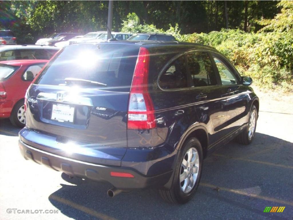 2008 CR-V EX-L 4WD - Royal Blue Pearl / Black photo #22