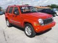 2005 Flame Red Jeep Liberty Limited  photo #7