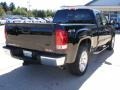 2007 Onyx Black GMC Sierra 1500 SLE Extended Cab 4x4  photo #4