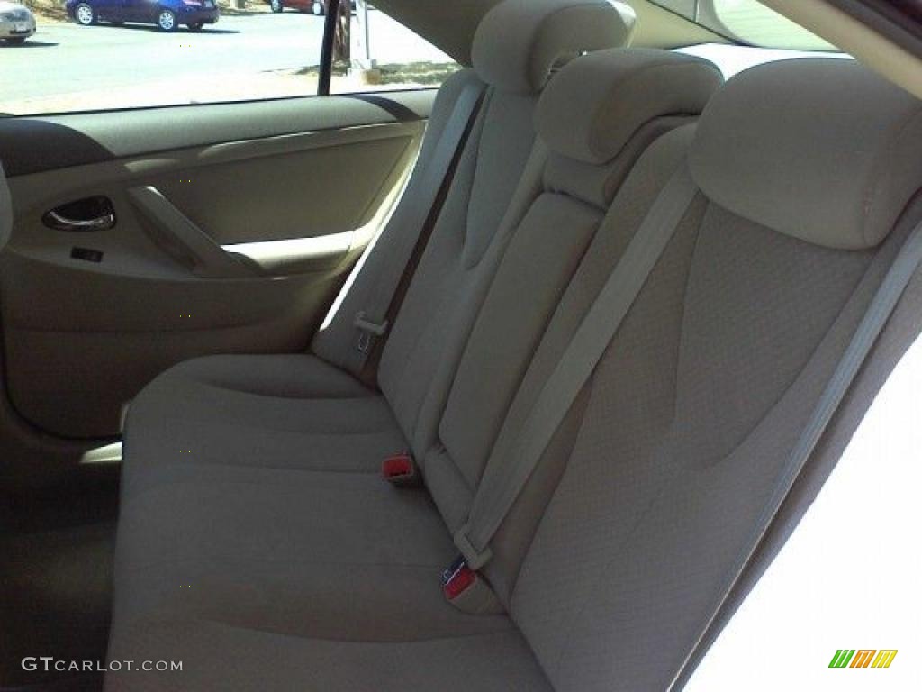 2008 Camry LE V6 - Magnetic Gray Metallic / Bisque photo #7