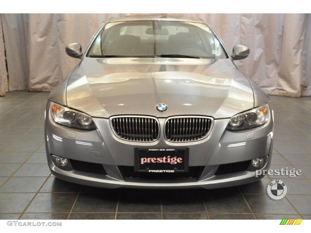 2010 3 Series 328i xDrive Coupe - Space Gray Metallic / Black photo #6