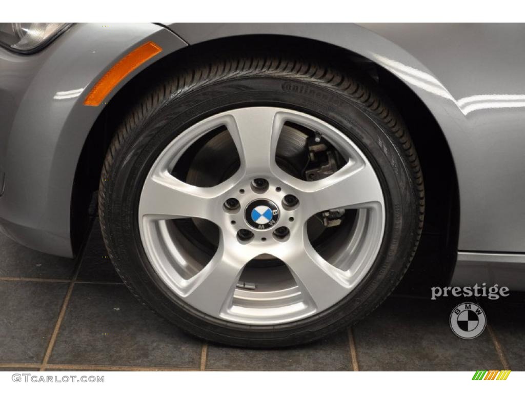 2010 3 Series 328i xDrive Coupe - Space Gray Metallic / Black photo #8