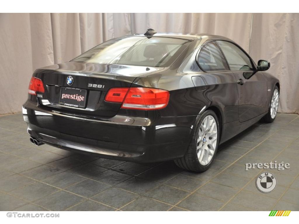 2010 3 Series 328i Coupe - Jet Black / Black photo #2