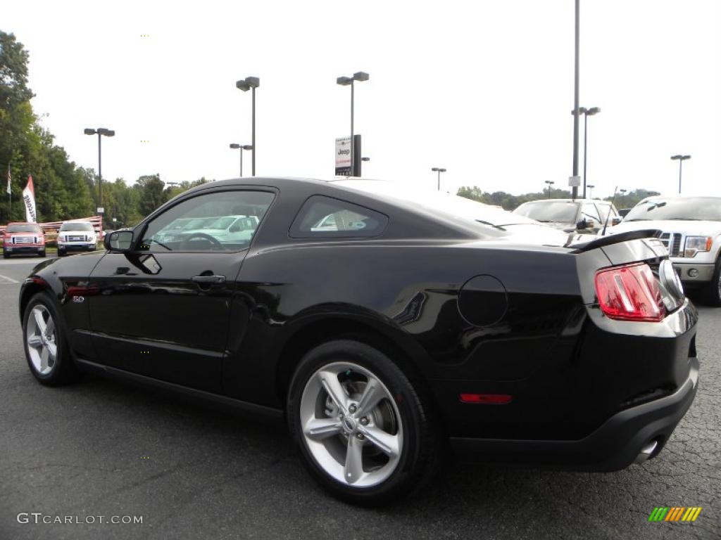 2011 Mustang GT Coupe - Ebony Black / Charcoal Black photo #22